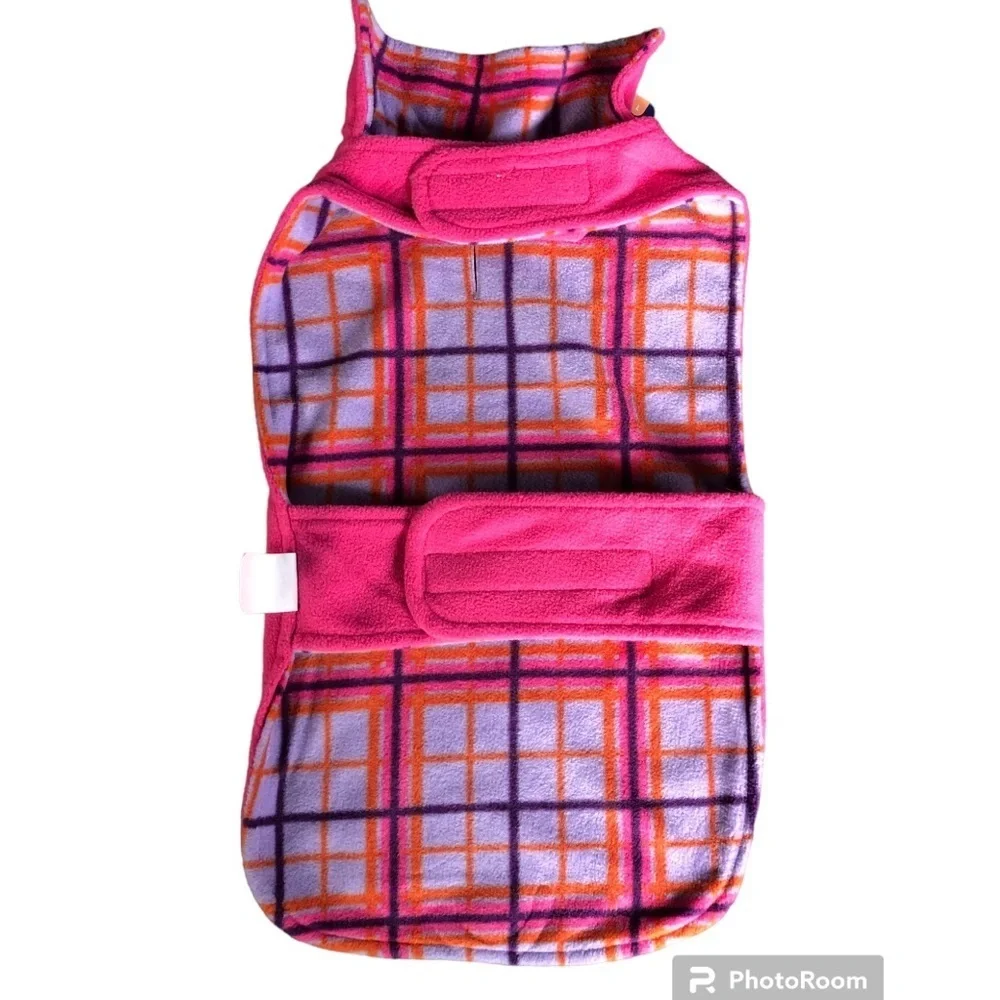 NWT Youly Reversible Plaid cozy cat coat S/M​